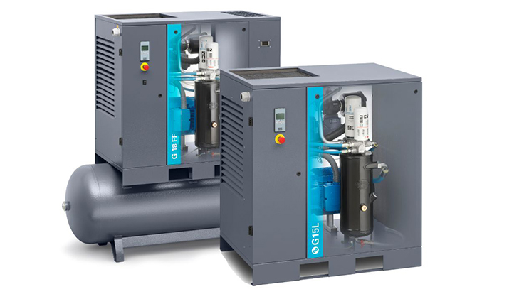 Atlas Copco G Sraith Comhbhrúiteoir Loiní Hiodrálacha