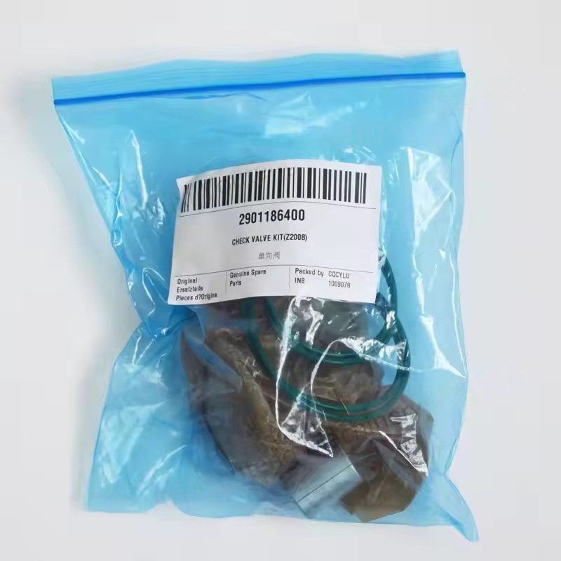 2901186400 ATLAS COPCO Scriú Comhbhrúiteora Aeir Seiceáil Kit Comhla Bunaidh