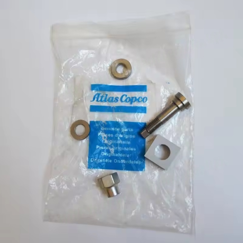 Atlas Copco Miotal Scriú Miotal Comhbhrúiteoir Aeir Kit Inlet Z110-145 Inlet VLV Bloc BRG 2906049700
