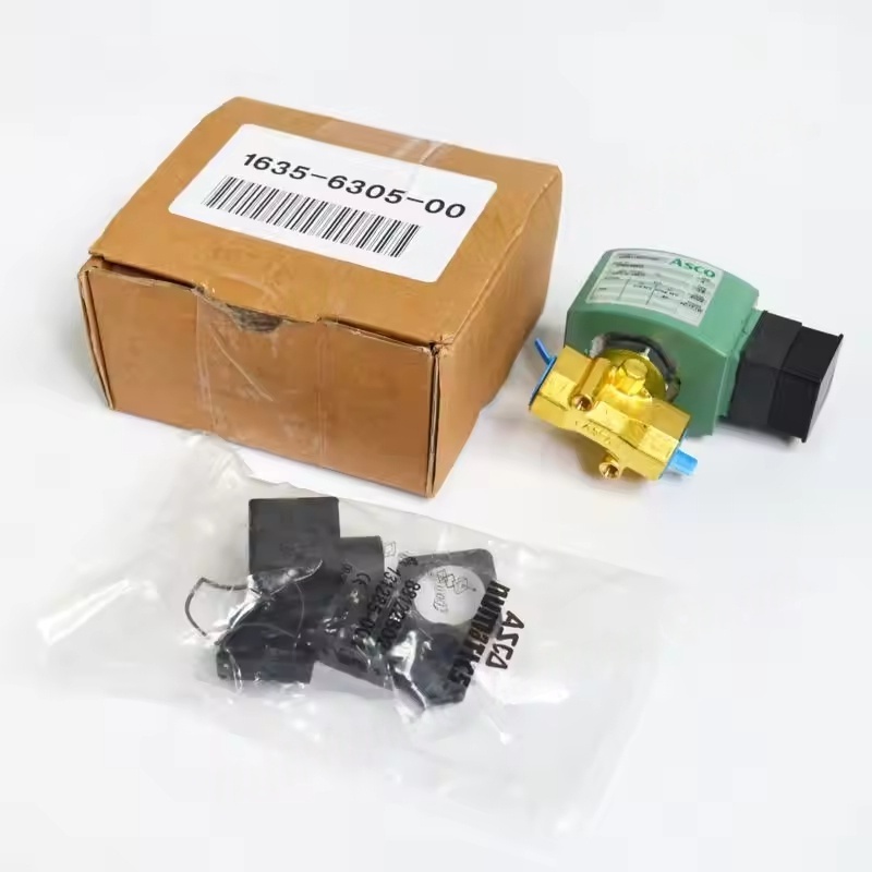 Páirteanna Spare Atlas Copco 1635630500 Comhla Solenoid Comhbhrúiteora Aeir Miotal