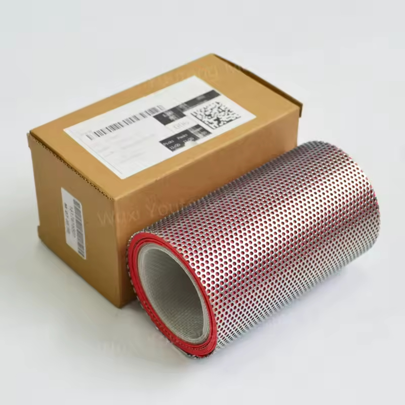Muffler Sceite Atlas Copco le haghaidh Comhbhrúiteoir Triomadóir Caidéal Caidéil Fholúis Caidéal Fholúis 1617616401 Scagaire le haghaidh comhbhrúiteora aeir