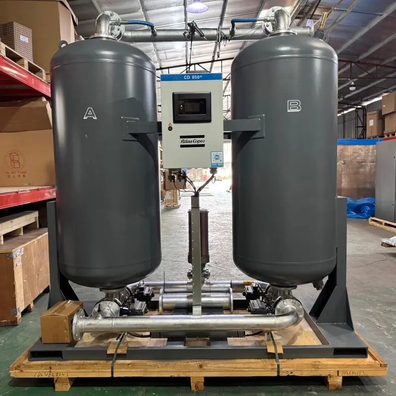 Atlas Copco CD850+ Asaithe Dramhaíola Triomadóir Aeir Atlas Copco Triomadóir Aeir Fíor