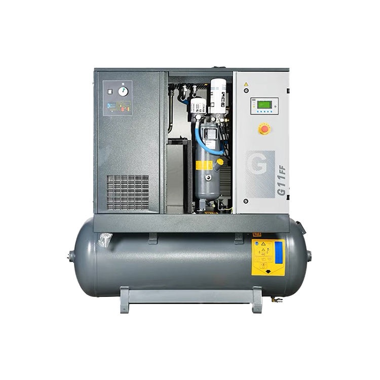 Atlas Copco Déantúsaíocht Soláthraithe Comhbhrúiteora Scriú Aeir le Aeir Tirim
