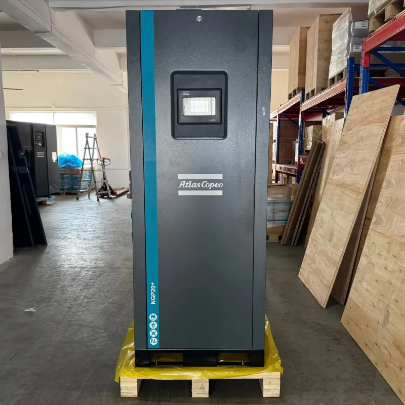 Atlas Copco NGP20+ Gineadóir Nítrigine PSA Ar an Suíomh Fíorsholáthar N2 Tionsclaíoch