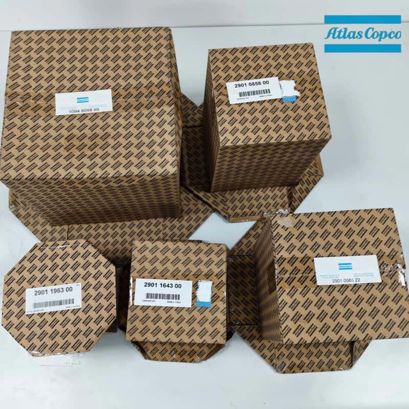 Kit Deighilteoir Ola Páirteanna Spártha Atlas Copco 2901085800 2901164300 2901196300 1094805899 2901056622